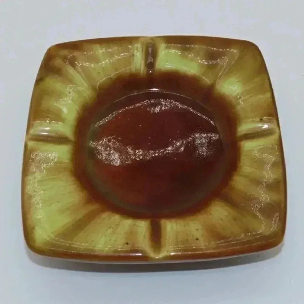 Vintage Ceramic Art Pottery Ashtray Studio MCM